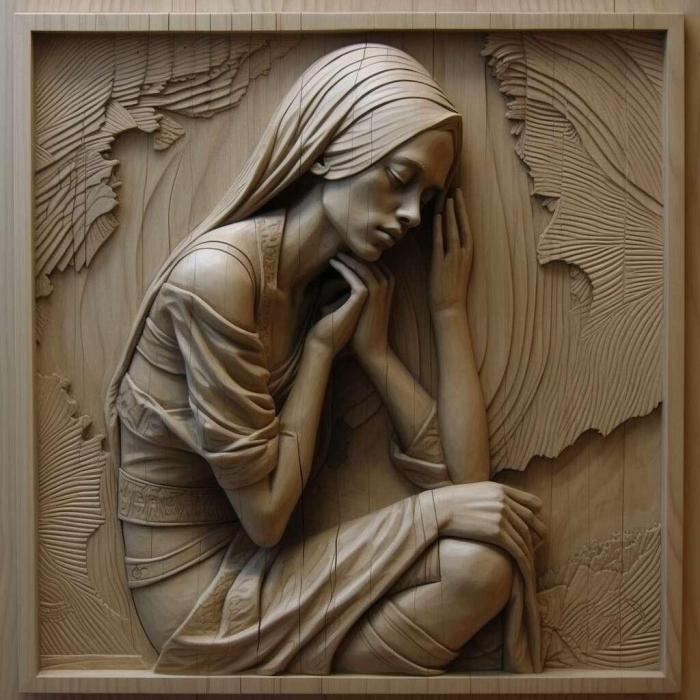 نموذج ثلاثي الأبعاد لآلة CNC 3D Art 